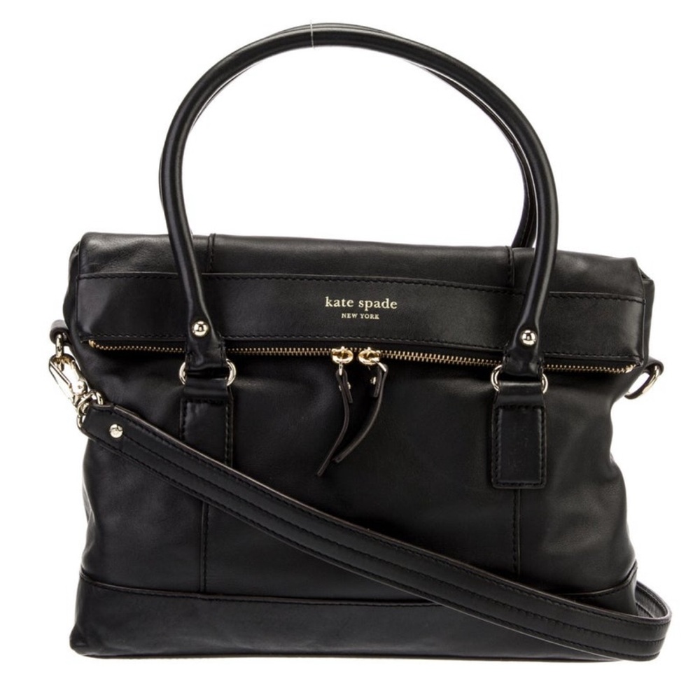 Kate Spade Black Leather Handbag